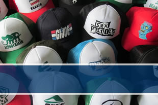 Gorros Estampados y estampado de jockey