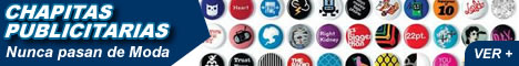 FABRICAMOS CHAPITAS PUBLICITARIAS